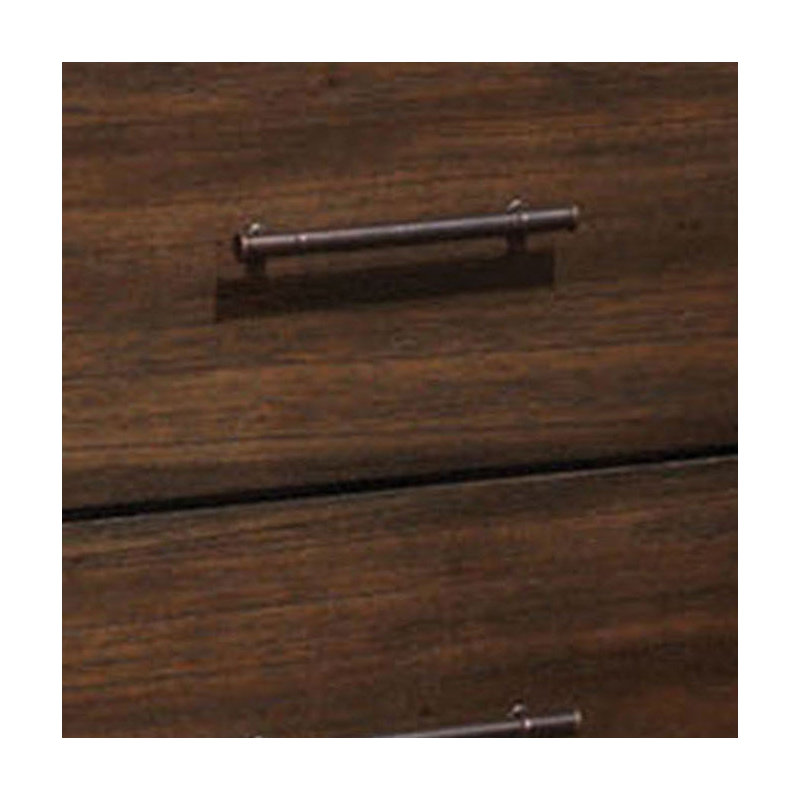 Table de chevet 2 tiroirs Oak