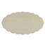 Antique White Finish Coffee Table In French - Solid Wood And Storage Feature Elegant Oval Shape, Wooden Top Bottom Shelf