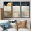 Pioche - Abstract Landscape Wall Art Print Set