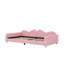Canapé-lit simple en tissu sherpa rembourré avec dossier en forme de nuage-655367064-655367070