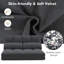 Wrought Studio? Housse de sol en velours pour lit avec 2 coussins ajustables 6 positions-465225311