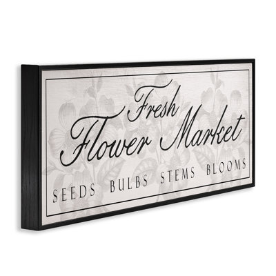 Estampe numérique du marché aux fleurs fraîches rétro, design par Lil 'Rue