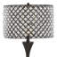 Lampe de table contemporaine en métal