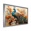 Ornement de fleur de paon classique rétro IV - impressions sur toile de paon-97080854-97080855