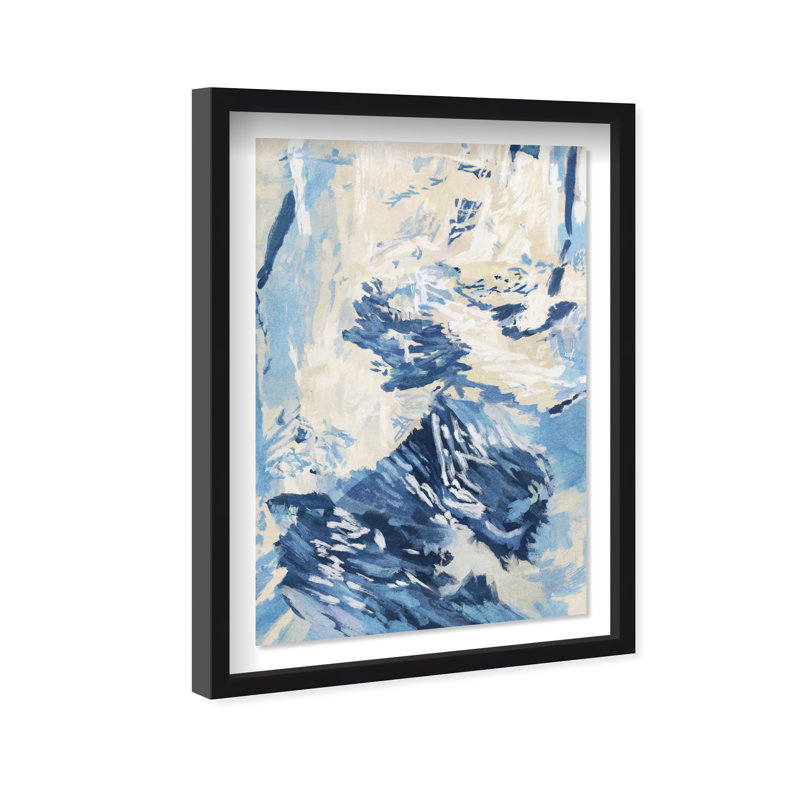 Coastal Feel I Print by Oliver Gal, 11.5"H x 16.5"W, Black Shadowbox