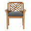 Monterey Outdoor 9 - Piece Teak Dining Set with Cushions-947915804-947915875