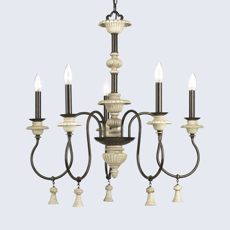 Lustre 5 lumières façon bougie Bridlington