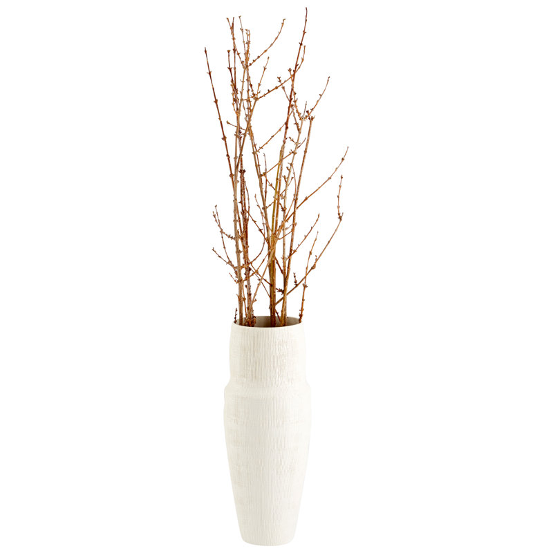 Vase de table Leela, H 13,75 po x l 5,75 po x P 5,75 po