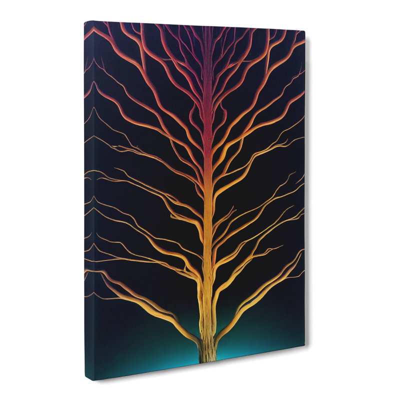 CAN-V0523-1115X Gothic Tree Vol.2 - Wrapped Canvas Print, 50cm H x 35cm W x 3cm D