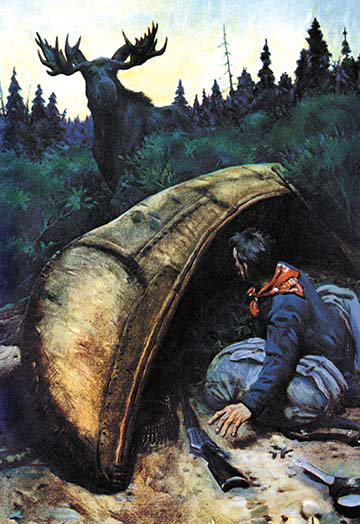 Orignal hunter, reproduction d’art