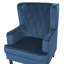 Richburg Upholstered Wingback Chair with Footstool-1780129205