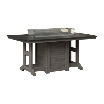 Berlin Gardens Garden Classic 72″ Fire Pit Dining Table