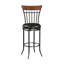 Chaise de bar pivotante 1 pièce