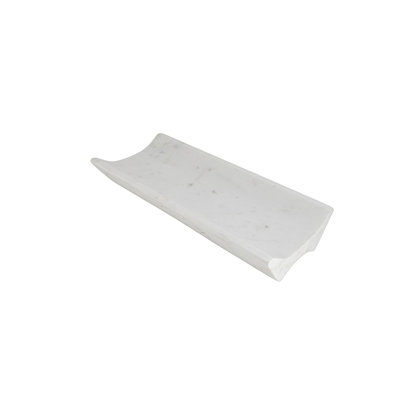 Centre de table en marbre blanc