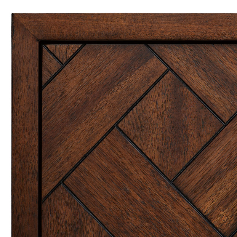 Patzi 24" Chocolate Bark Brown Oak Wall Mounted Vanity Cabinet