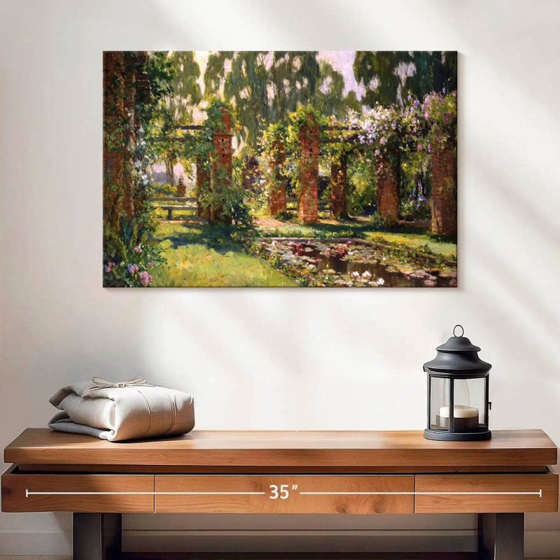 Senne The Lily Pond, H 16 po x l 24 po