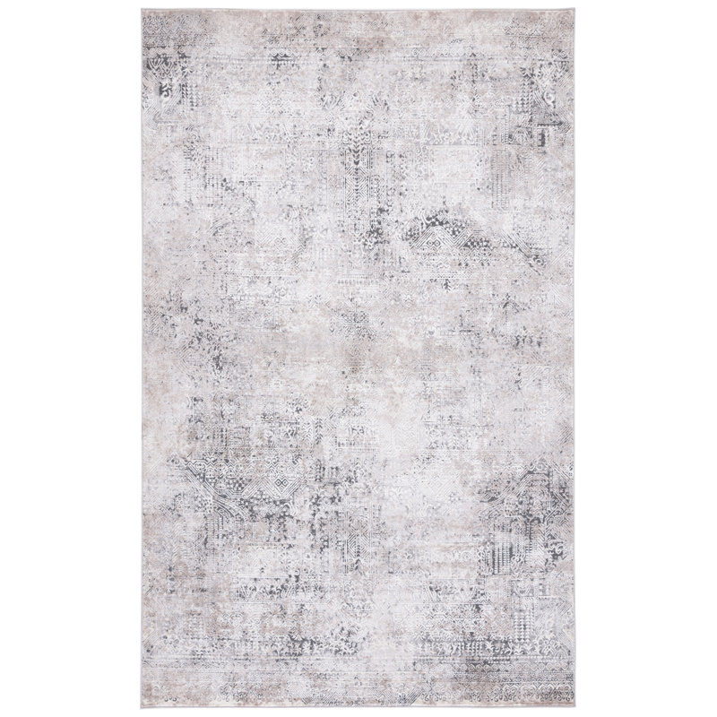 Tapis gris / beige Vogue 156, Rectangle 4 pi x 6 pi