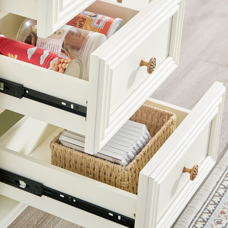 47.3'' Wide 3 - Drawer Filing Credenza, White
