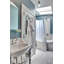 Country Bath Triple Handle Wall Mount Exposed Tub Filler Faucet-32249188-61067776