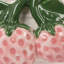 Stoneware Strawberry Basket Container