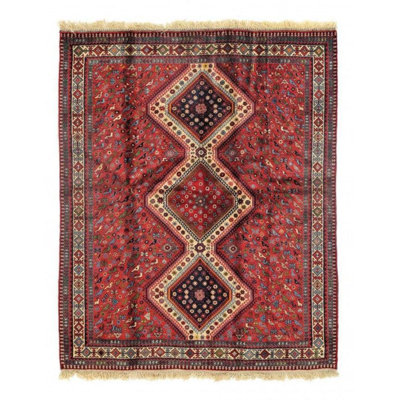 Oriental Area Rug in Red