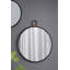 Miroir rond en fer