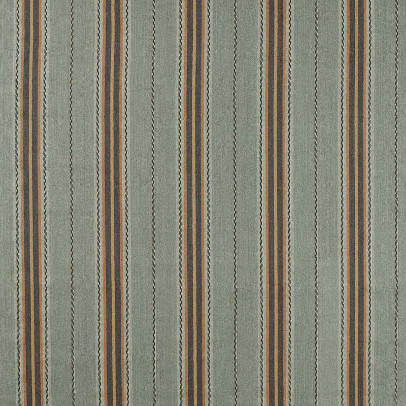 Lechlade Stripe, Bayleaf/Ochre