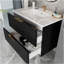 075 Armoire noire sans lavabo