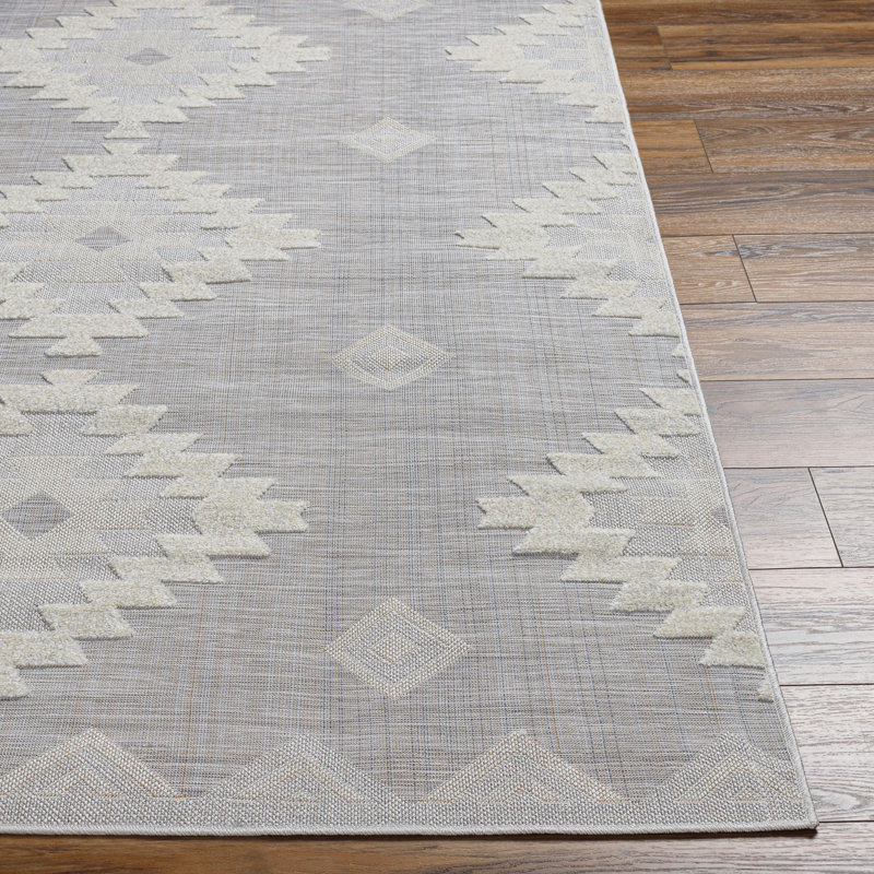 Tapis tissé à la machine 5 pi 3 po x 7 pi Muruc MUC-2311, Rectangle 5 pi 3 po x 7 pi