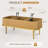 39" Lift-Top Coffee Table With Storage Modern Style For Bedroom & Living Room-639486860