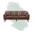 Brown/Tan Faux Leather selected