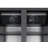 45 in. Two-Door Commercial Display Merchandiser Refrigerator in Sleek Black, 35 cu. ft. ETL Listed