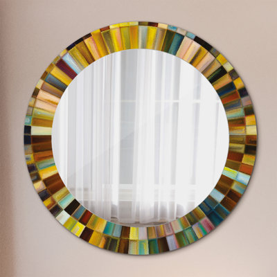 Huldar Glass Flat Wall Mirror
