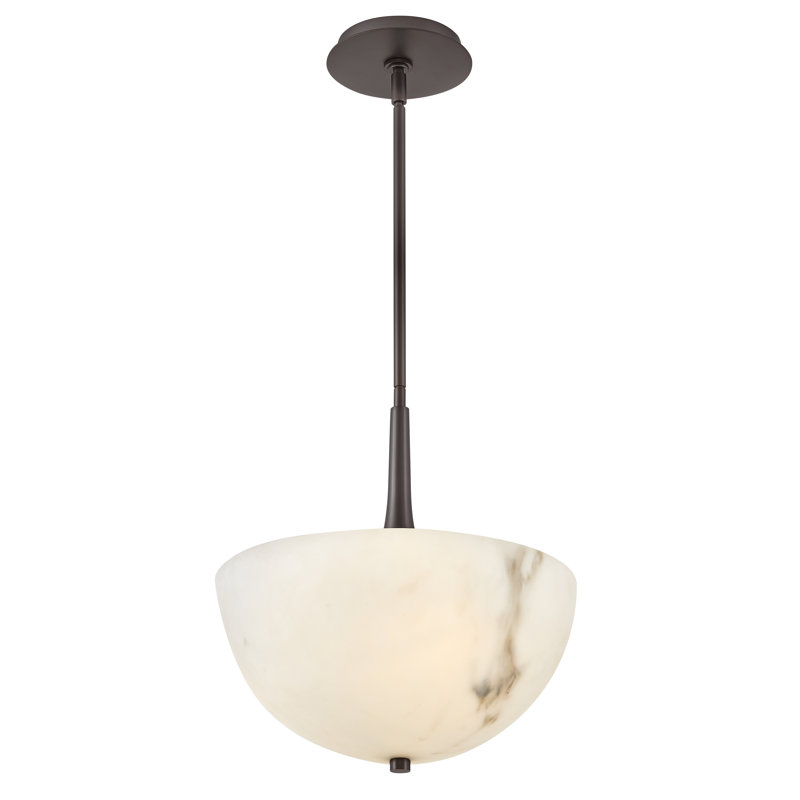 3 - Luminaire suspendu bol Ligh, Oxyde noir