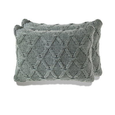 Housse de coussin rectangulaire en acrylique Buffalo