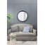 Miroir d'appoint antique rose sculpté à la main-114230791