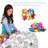 Kids Bean Bag Chair Cover - Stuffed Animal Storage & Toy Organizer with Zipper - Plush Storage Kids Bean Bag Cover only for Toddlers and Children's Rooms - Organizes Pillows, Blankets, and Stuffies - Multiple Colors, Sizes, and Fabrics-51574526-51574521