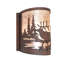 1 - Light Flush Mounted Sconce