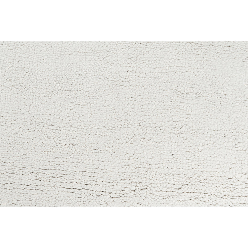 Wool Area Rug in White, Rectangle 8' x 10'