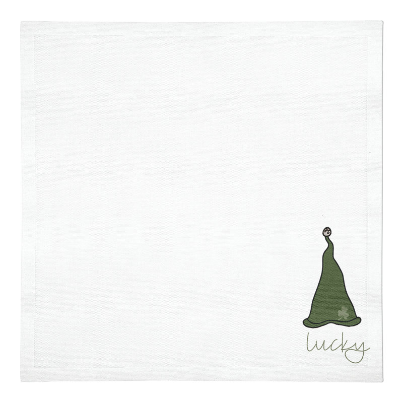 Anivia Cotton Twill No Pattern Square Napkin