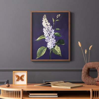 Série FLORAL CCXIX - Impression encadrée de qualité supérieure - Prêt à accrocher - Aucun clou requis
