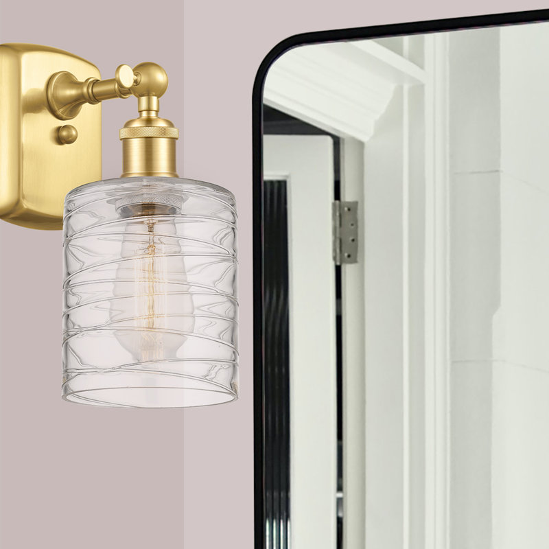 Shauna Armed Sconce, Satin Gold