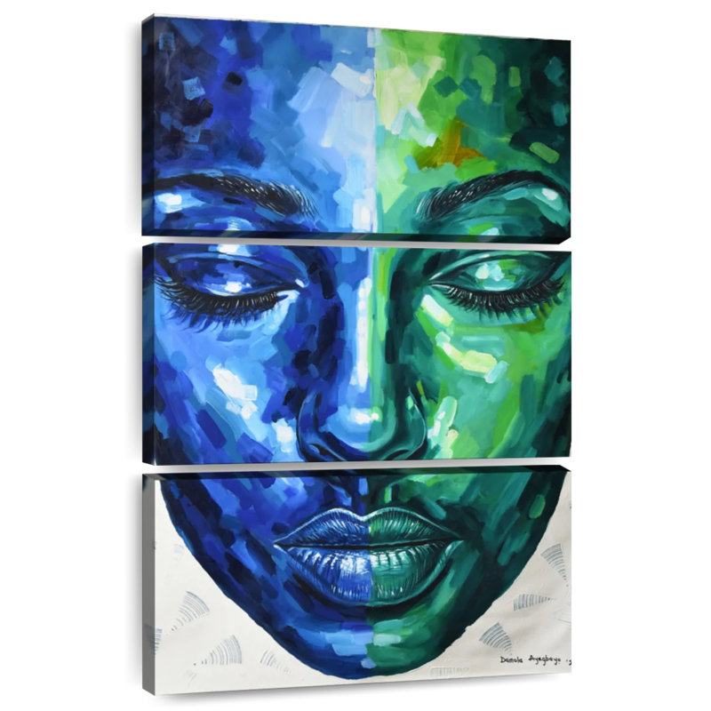 Leisha, l'autre côté II, H 38 po x l 24 po