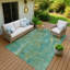 Machine Washable Indoor/Outdoor Bernadette ACN2222 Botanical Rug-114556367