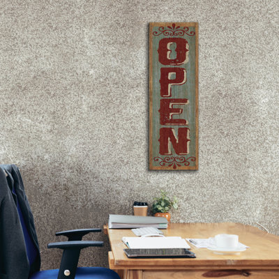 «Open Sign 3» par Art Licensing Studio, art mural sur toile
