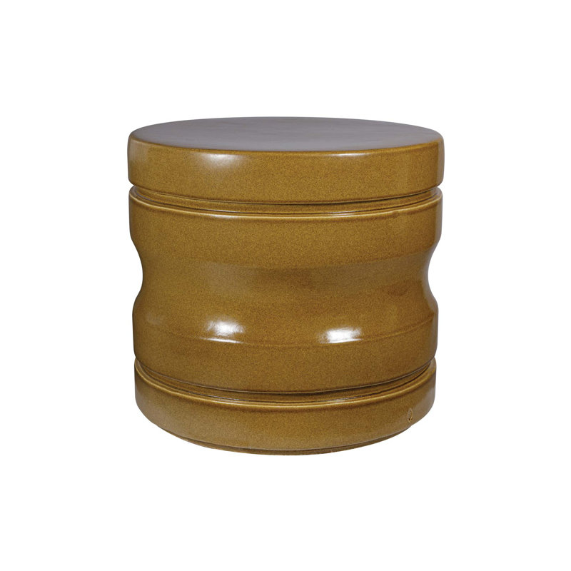 Table d'appoint en céramique Provence Signature, Citrouille