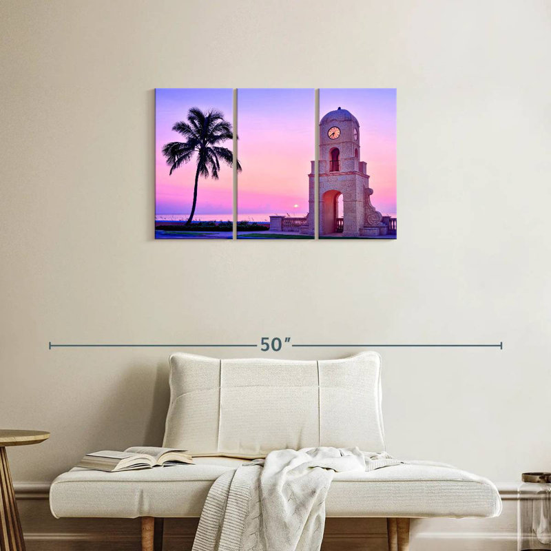 Palm Beach Sunrise, H 20 po x l 33 po