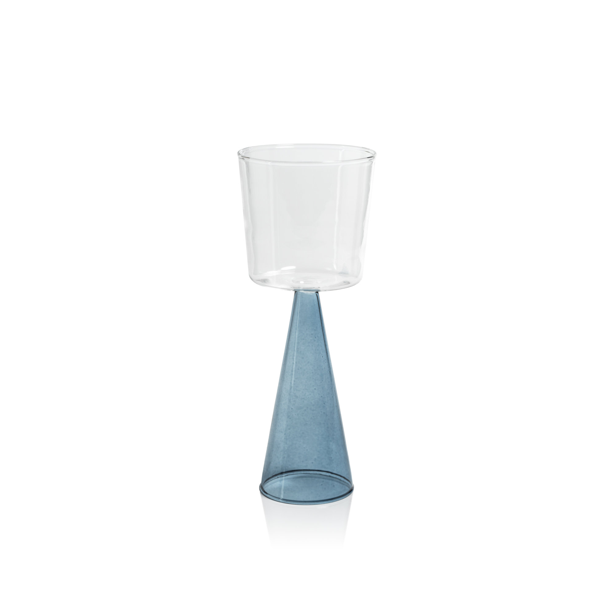 Monticello Wine White Wine Glasses, Set of 4, Blue, 12.51 Oz