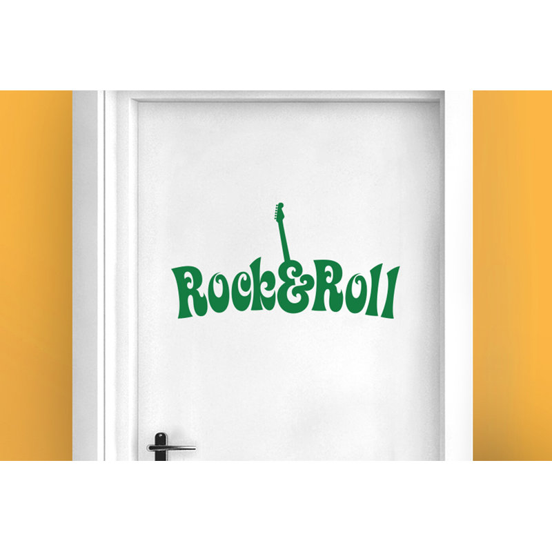 Entertainment Wall Decal, Green