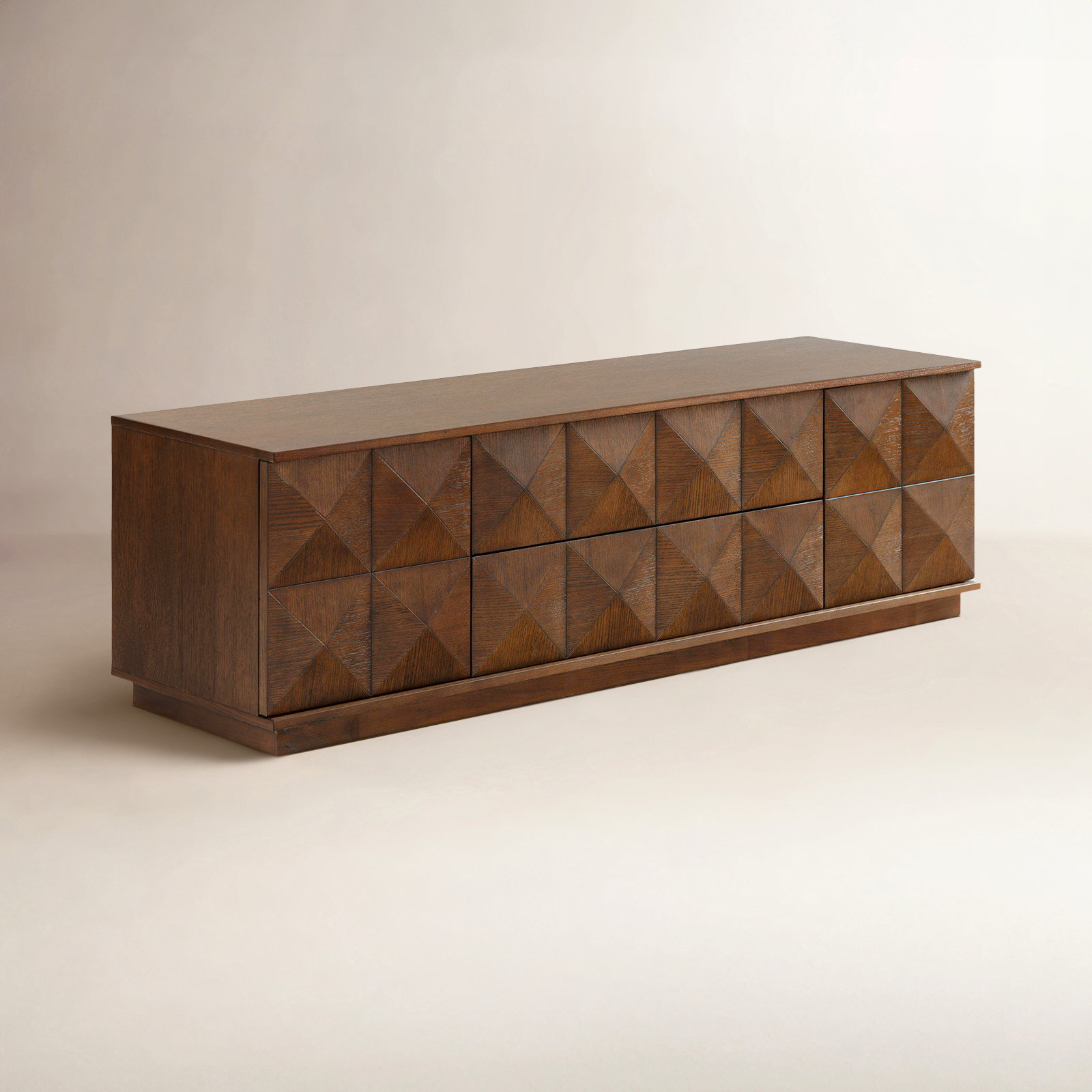 Iriye 63" TV Stand, Walnut